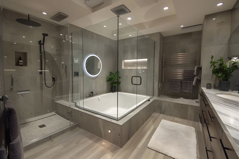 Custom Shower and Tub